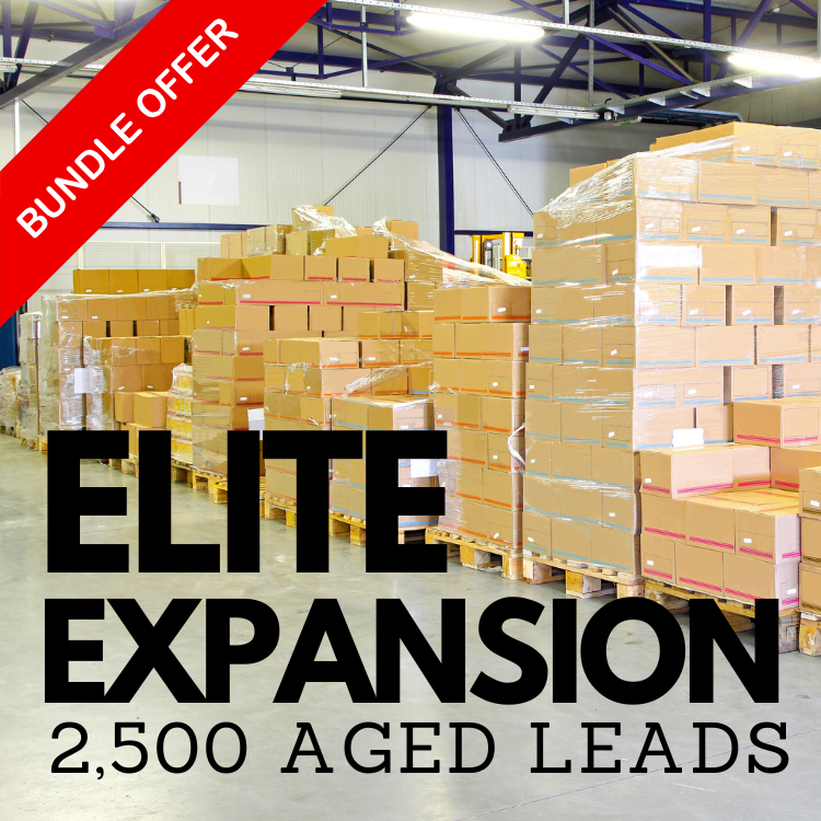 Sense-Leads.com Elite Expansion Image. 2500 aged leads
